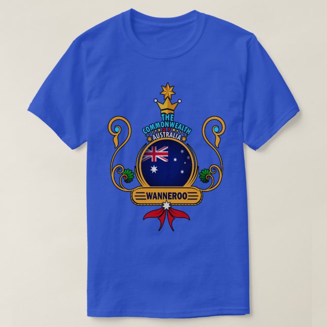 Camiseta Wanneroo Austrália Ocidental (Frente do Design)
