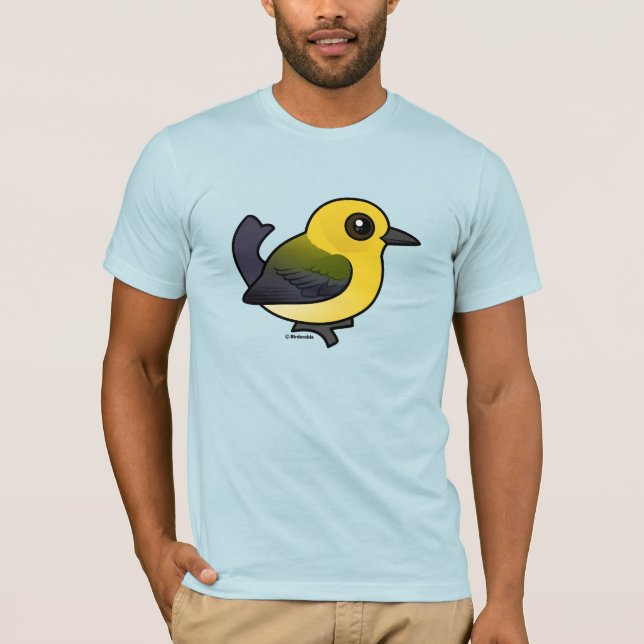 Camiseta Warbler Prothonotário (Frente)