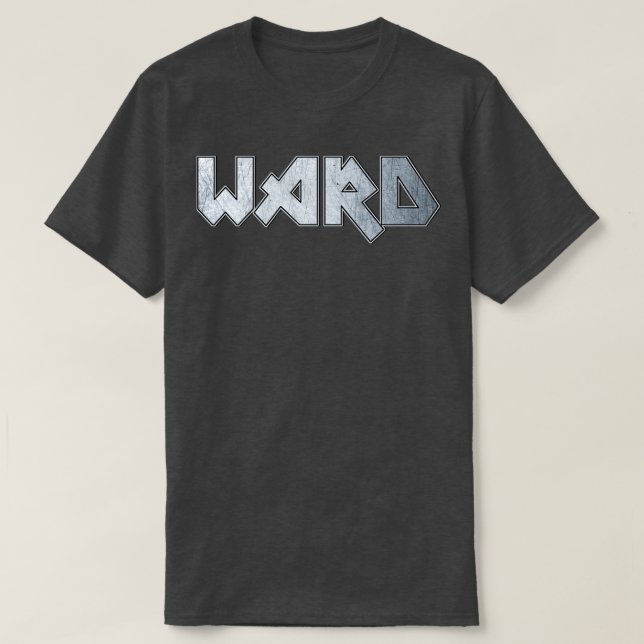 Camiseta Ward de metal pesado (Frente do Design)