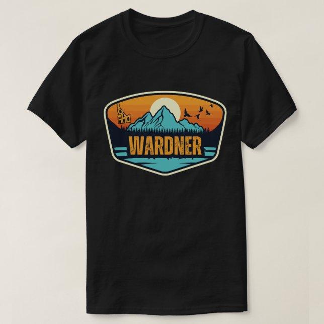 Camiseta Wardner, Idaho (Frente do Design)