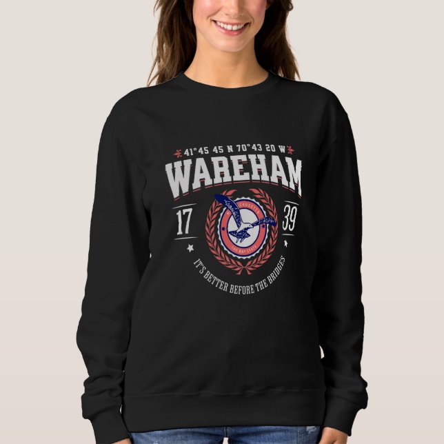 Camiseta Wareham Massachusetts South Shore MA Nautical Beac (Frente)