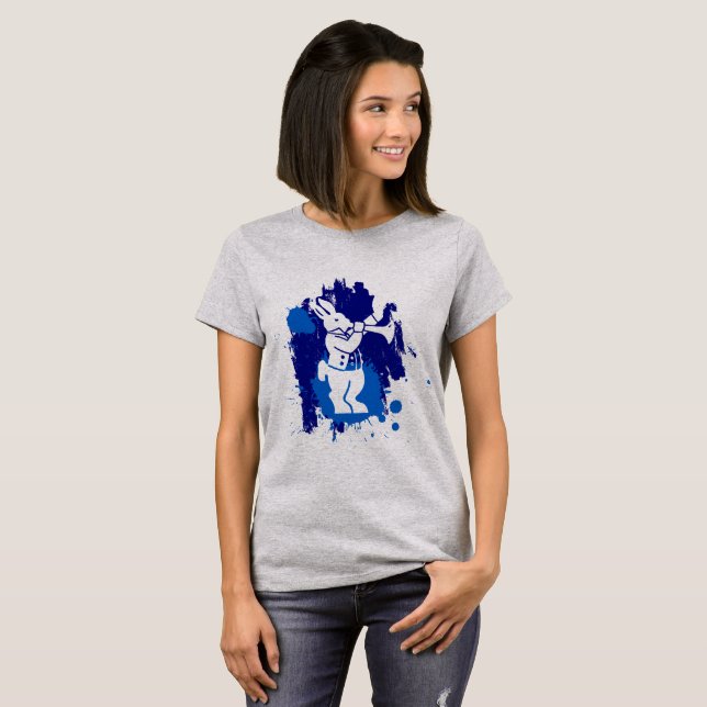 Camiseta Wareham White Rabbit Ladies Tee (Frente Completa)