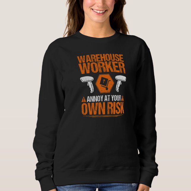 Camiseta Warehouseman Own Risk Warehouse Worker Premium (Frente)