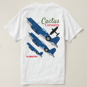 Camiseta Warkites "Cactus Corsairs" F4U-1 T-Shirt-2