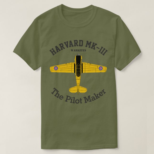 Camiseta Warkites Harvard Mk III (Frente do Design)