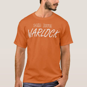 Camiseta warlock de nível 14
