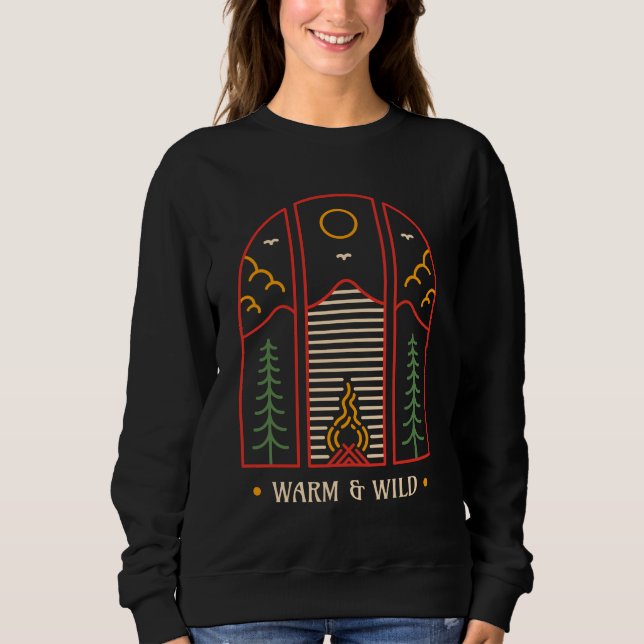 Camiseta Warm and Wild (Frente)