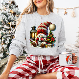 Camiseta Warm Christmas Gnome Women's Sweatshirt
