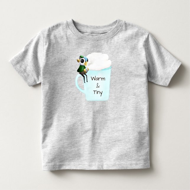 Camiseta Warm & Tiny Eclipse The Tiny Dragon Cocoa Shirt (Frente)