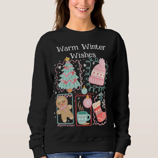 Camiseta Warm Winter Wishes  (Frente)