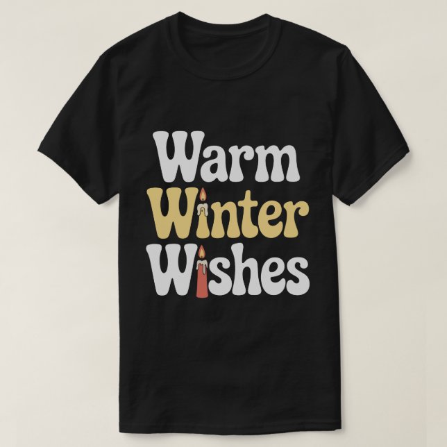 Camiseta Warm Winter Wishes Tee (Frente do Design)