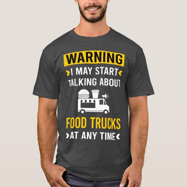 Camiseta Warning Foodruckrucks vintage (Frente)