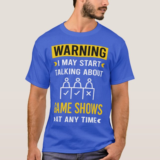 Camiseta Warning Game ShowsV Show girl (Frente)