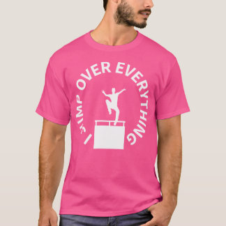 Camiseta Warning I Jump Over Everything Parkour