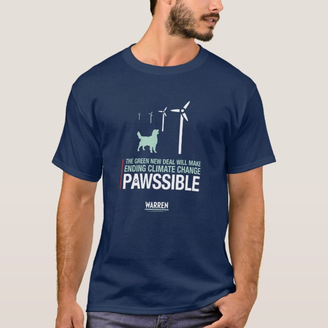 Camiseta WARREN 2020 - Bailey - alterações climáticas da (Frente)
