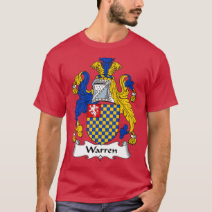 Camiseta Warren Casaco de Guarda Familiar de Armas
