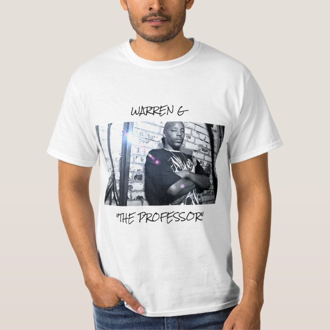 Camiseta Warren G'THE PROFESSOR' Graphic Tee (Frente)