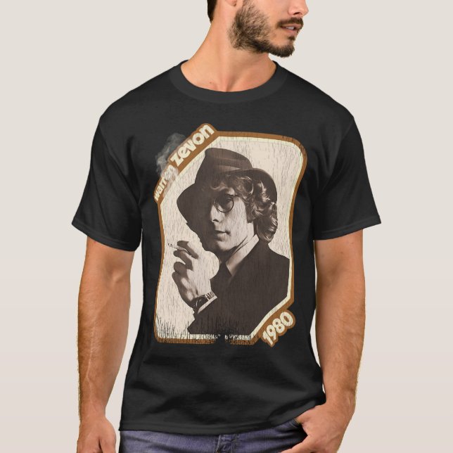 Camiseta Warren Zevon 1980 (Frente)
