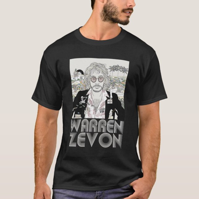 CAMISETA WARREN ZEVON 3 (Frente)