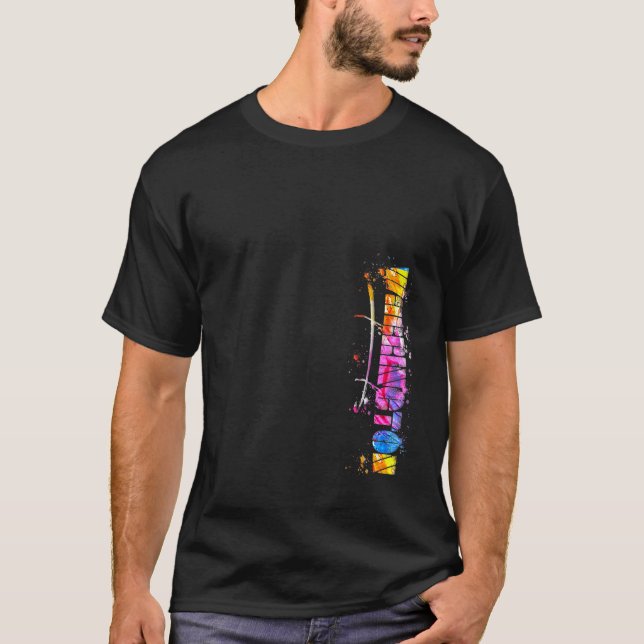 Camiseta Warrington Lettering Watercolor Warrington (Frente)