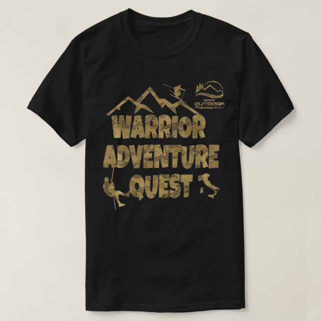 Camiseta Warrior Adventure Quest, ODR (Frente do Design)
