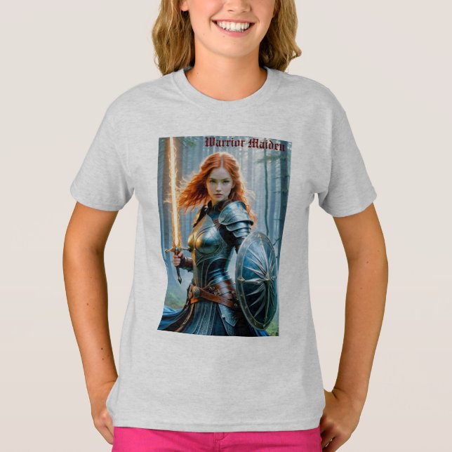 Camiseta Warrior Maiden (Frente)