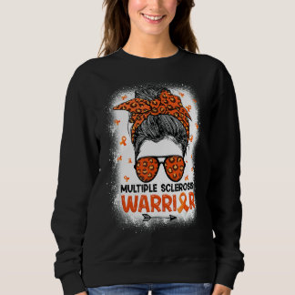 Camiseta Warrior Messy Bun Leopard Múltipla Esclerose A