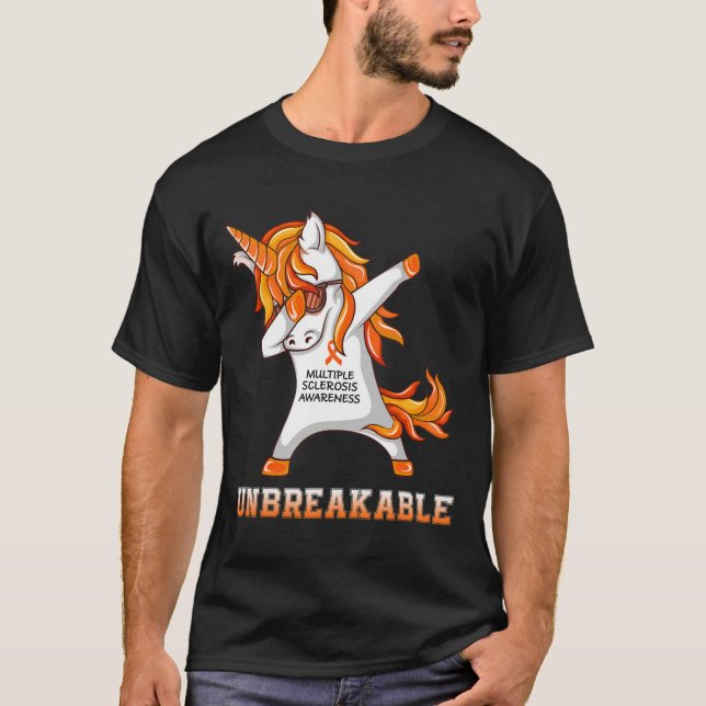Camiseta Warrior Sclerose Múltipla Ininterrupta Sensibiliza (Frente)