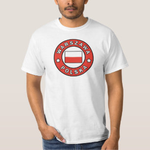 Camiseta Warszawa Polska