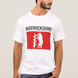 Camiseta Warwickshire // English County Flag