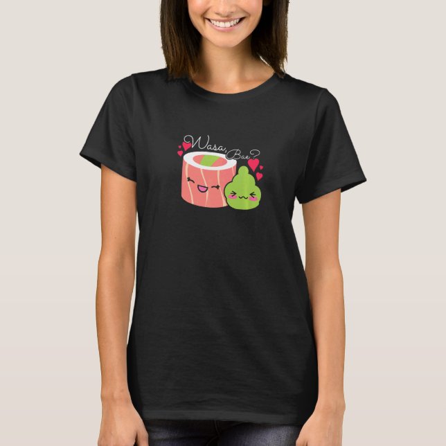 Camiseta Wasa Bae Sushi E Wasabi (Frente)