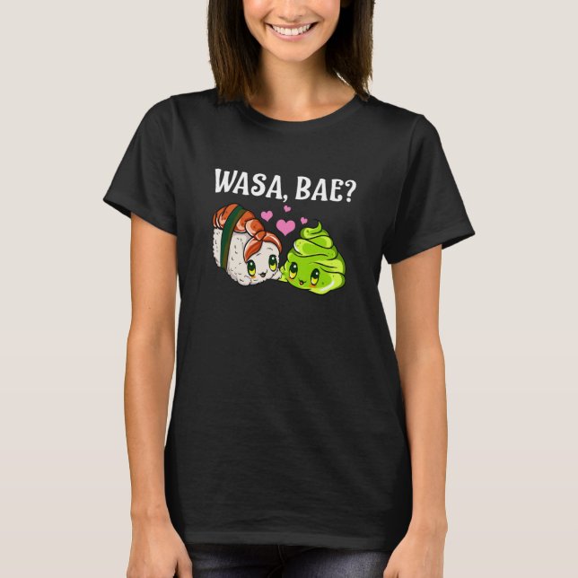 Camiseta Wasa Bae Sushi e Wasabi (Frente)