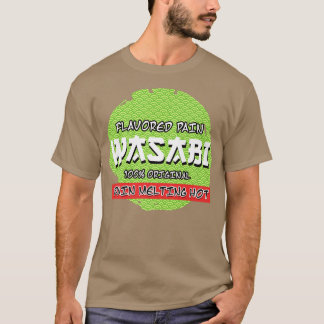 Camiseta Wasabi Flavoring Pain Sharp Sushi Sharp Eater Japã