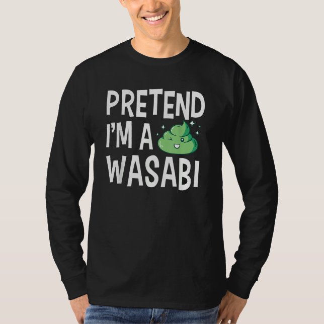 Camiseta Wasabi Japanese Horseradish Paste Spicy Condiments (Frente)