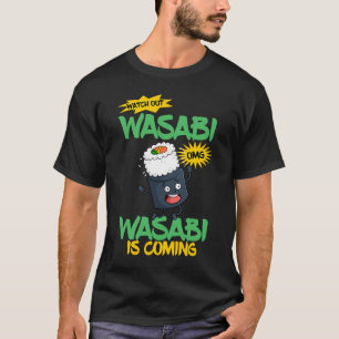 Camiseta Wasabi Japonês Horseradish Paste Condição