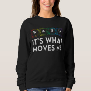Camiseta Wasd É O Que Me Move O Nerd De Computador Gamer Pc