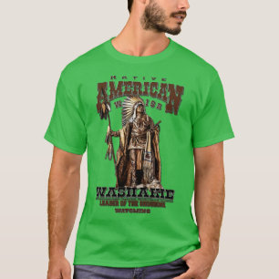 Camiseta Washakie Shoshone guerreiro