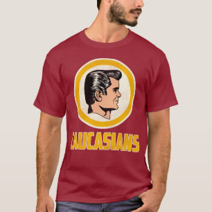 Camiseta WASHINGTON CAUCASIANS - Paródia Engraçado de Futeb