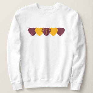 Camiseta Washington Commanders Heart Football