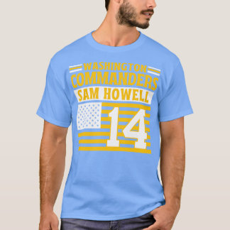 Camiseta Washington Commanders Howell 14 American Flag TSh