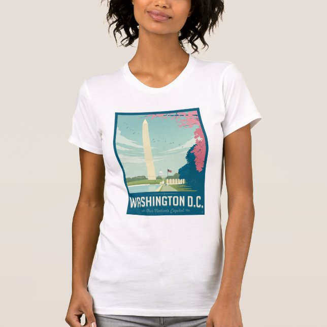 Camiseta Washington, D.C. - A Capital da Nação (Frente)