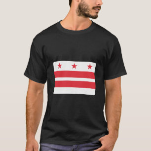 Camiseta Washington D.C. Distrito De Columbia Flag Retro So