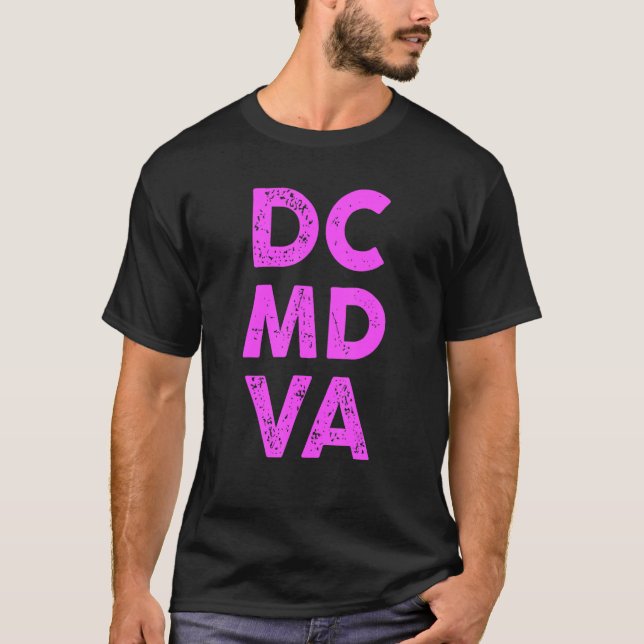 Camiseta Washington D C DMV Nativo (Frente)