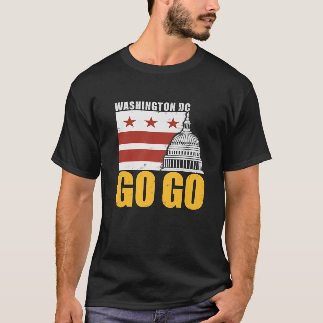 Camiseta Washington D.C Go-Go (Frente)