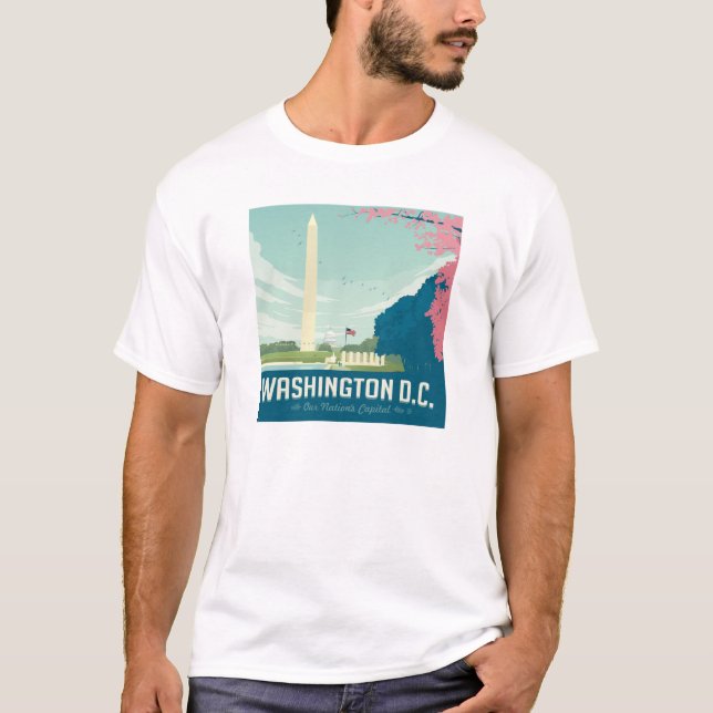Camiseta Washington DC | Capital da Nação (Frente)