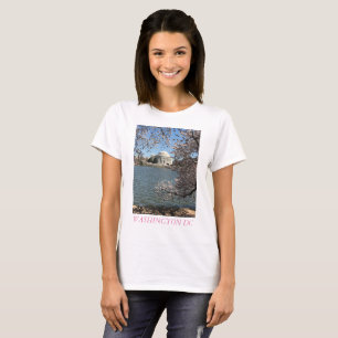 CAMISETA WASHINGTON DC DA FLOR DE CEREJEIRA