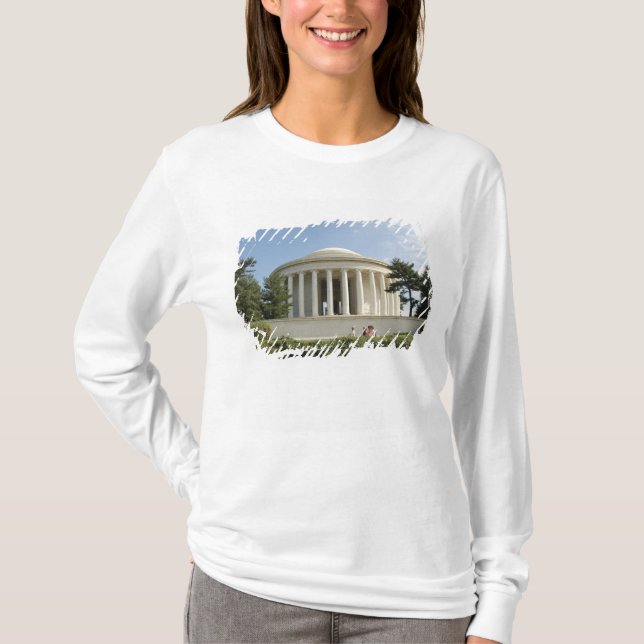 Camiseta Washington, DC. Memorial Thomas Jefferson (Frente)