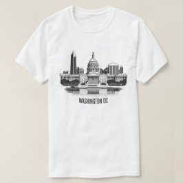 Camiseta Washington DC Skyline
