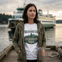 Camiseta Washington Evergreen Trail
