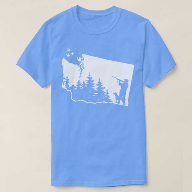 Camiseta Washington Hunting Duck (Frente do Design)